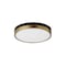 Maxim Lighting Dapper 12 LED Flush Mount 59702WTBKAB - alternate 1